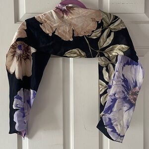 VTG ANNE KLEIN SILK SCARF